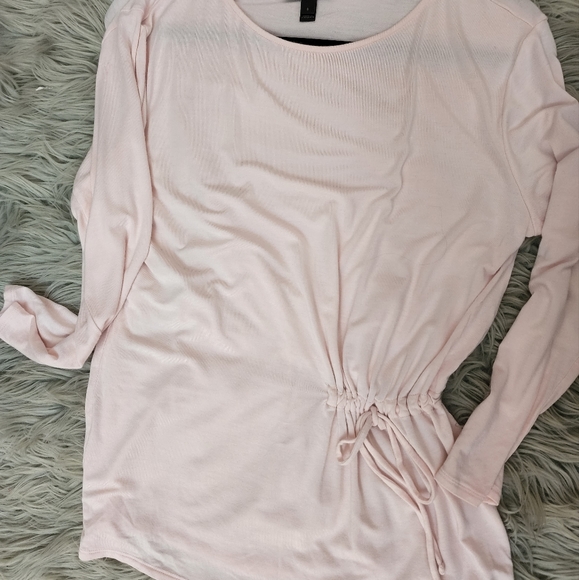 J. Crew Women's size 2 Top Pink Drawstring - Picture 5 of 7